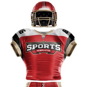 Camiseta Profesional de Fútbol Americano de Alta Calidad, 100% Poliéster, Diseño Personalizado, Uniforme de Fútbol Americano - Product Image 6