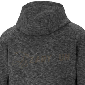 Meilleur prix sweat à capuche polaire léger pour hommes haut de sport d'hiver fermeture éclair conception col à capuche motif imprimé XS directement Pakistan - Product Image 6