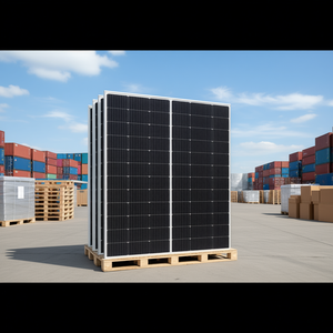 แผงโซลาร์เซลล์แบบโมโนคริสตัลไลน์ชนิด N แบบสองหน้า King Star Solar LR8-66HGD-595M กำลังไฟ 550W-600W สำหรับอุตสาหกรรม บรรจุบนพาเลท - Product Image 3