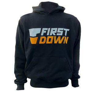 Sweat à capuche décontracté personnalisé pour hommes, sweat à capuche avec logo brodé, pulls à capuche de sport à coupe ample - Product Image 1