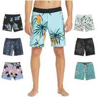 Shorts de bain d'été en gros pour hommes, élastiques, à séchage rapide, avec poche