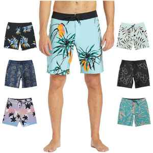 Short de bain OEM pour adulte en tissu extensible dans les 4 sens Maillot de bain pour homme Short de plage personnalisé - Product Image 5