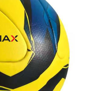 Ballons de football Flowmax en cuir PVC taille 5 personnalisée équipement de football Fotboll - Product Image 3