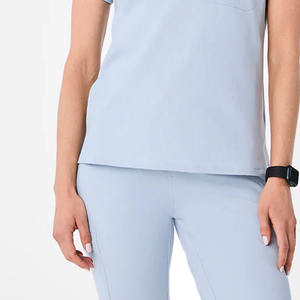 Top Quality Women's Hospital Nurses Scrubs Tejido de poliéster Disponible en todos los colores y tamaños Fácil de usar al por mayor - Product Image 6