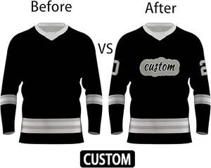 Le plus populaire concevez votre propre logo uniforme de hockey sur glace grande taille pour adulte - Product Image 6