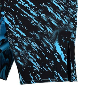 Nouveauté Short de MMA sur mesure pour hommes Vêtements de sport de couleur unie en spandex Vente en gros Short de MMA Service OEM disponible - Product Image 2