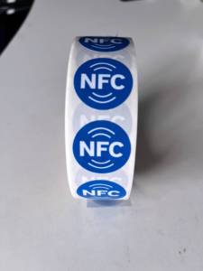 13,56 Mhz HF NFC chip Protocolo ISO14443A HF RFID Etiqueta adhesiva Etiqueta imprimible - Product Image 6