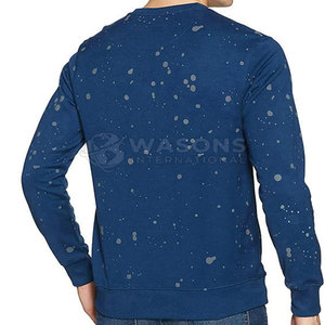 Sweat-shirt pour hommes d'affaires, col intelligent, style hybride, tenue décontractée professionnelle pour le bureau, sweat-shirt pour hommes pour festivals de musique - Product Image 5