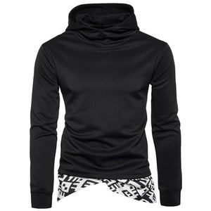 Últimas sudaderas con capucha para hombre Sudaderas Fabricante personalizado Diseño Logo Oversized Heavyweight Cotton Cropped Pullover Hoodie - Product Image 1