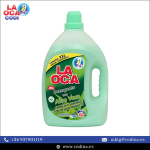 LA OCA ว่านหางจระเข้น้ํายาซักผ้าเหลว 5 ลิตรขวดผงซักผ้าเป็นมิตรกับสิ่งแวดล้อมสําหรับทําเสื้อผ้านุ่มในราคาที่สมเหตุสมผล - Product Image 2