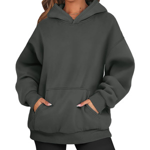 เสื้อฮู้ดลำลองสำหรับผู้หญิงเสื้อฮู้ดแขนยาวมีฮู้ดผ้าถักระบายอากาศเป็นมิตรกับสิ่งแวดล้อมใส่กลางแจ้ง - Product Image 1