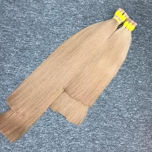 Cabello humano vietnamita a granel recto virgen para trenzar Paquete de extensión de cabello sin trama - Product Image 4