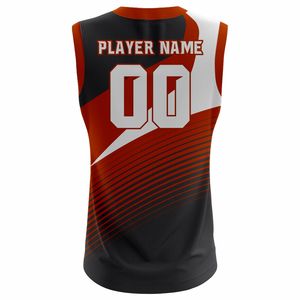 Jersey de Baloncesto Sin Mangas Antibacterial de Poliéster 100% de Alta Calidad Hecho a Medida, Cómodo y Transpirable, Nuevo - Product Image 3