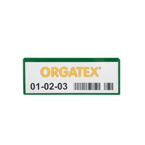 Busta per etichette KLT-Snapper / Busta Kanban 1/4 DIN A4 Verde Confezione da 50 - KLT-SNAP/5 - Product Image 1