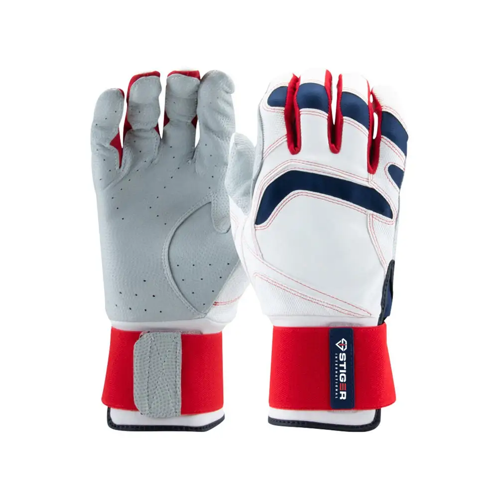 Gants de frappeur de baseball personnalisés gants de frappeur antidérapants pour adultes professionnels hommes femmes gants de softball sur mesure