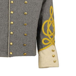 Veste de reproduction de l'infanterie de l'Union américaine authentique, veste en laine fédérale de 1861 - Product Image 4