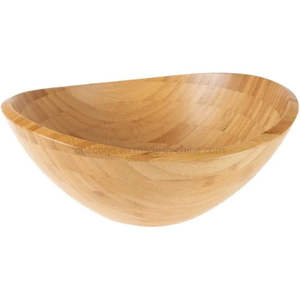 Bol en bois au Design frais, pour salade et service de nourriture, bol en bois personnalisé fait à la main, nouveau pour bol d'ustensiles de cuisine - Product Image 4