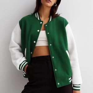 Fabrication d'usine prix bon marché meilleure vente veste universitaire pour femmes tenue décontracté à manches longues veste universitaire pour femmes fabriquée au Pakistan - Product Image 3