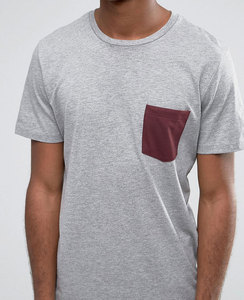 T-shirt OEM pour homme 100 % coton à col rond, style athleisure, logo personnalisé, OEM ODM, coupe décontractée, faible MOQ - Product Image 3