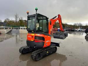 Factory Price Kubota U27-4 Mini Excavator Crawler Type 0.03m³ Bucket Capacity Short Turning Radius - Product Image 4