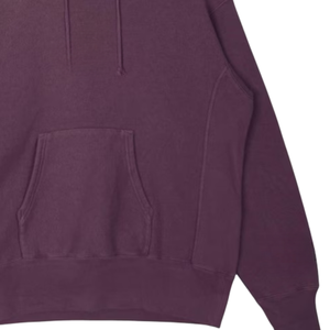 เสื้อฮู้ดลายพลัมซีดจางโอเวอร์ไซส์ผ้าคอตตอนเสื้อกันหนาวมีฮู้ดแบบสวมหัวเสื้อใส่ได้ทุกเพศเสื้อผ้าแนวสตรีทออกแบบโลโก้ได้ตามต้องการ - Product Image 3