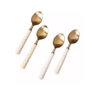 Fourchette en laiton pur de qualité supérieure très vendue fourchette en laiton de style dernier cri élégante pour la cuisine à domicile - Product Image 6