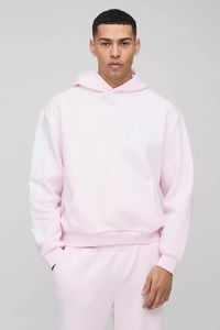 Chándales con capucha con gráfico cruzado cuadrado de gran tamaño para hombre, ropa informal, chándal transpirable y cómodo para hombre - Product Image 2