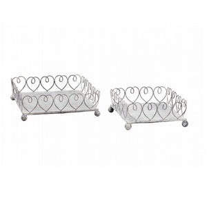 Servilletero de metal dorado de lujo en un elegante diseño de flores perfecto para un elegante Almacenamiento de pañuelos de mesa - Product Image 3