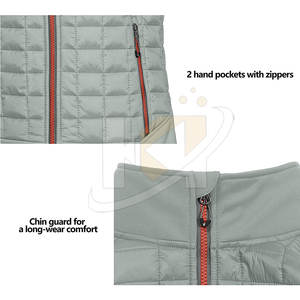 Cómodo uso al aire libre Hombres Chalecos acolchados Ropa ligera de moda Hombres Chalecos acolchados - Product Image 5