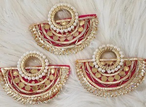 กระเป๋าใส่เหรียญ/เงินสดสำหรับงานแต่งงานของอินเดียซองบาราัตสวากาทของขวัญสำหรับเพื่อนเจ้าสาวสำหรับเทศกาลรอมฎอน - Product Image 3