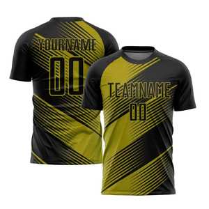 Camisetas de Fútbol Personalizadas por Sublimación 2025, 100% Poliéster Elástico, Antibacteriano, Transpirable, Conjunto de Uniforme de Fútbol, Gran Venta - Product Image 4