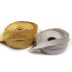 Gold and Silver Oakleaf Braid Lace Trim for <b>Pilot</b> Uniforms Custom Braid Laces in Customizable Colors and Designs for Sale - Product Image 1