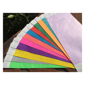 สายรัดข้อมือ Tyvek 19มม. 25มม. สายรัดข้อมือปาร์ตี้คอนเสิร์ตการประชุมสวนน้ำ100% กันน้ำฉีกขาดกันน้ำ - Product Image 5