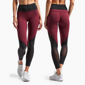Leggings Dry Fit avec Compression Style Femmes Pantalon d'entraînement taille haute pour la course à pied Ladies Fitness Stretch Fit Gym Wear Daily - Product Image 6