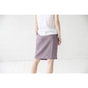 Jupe courte d'été en lin respirant pour femmes Mini Aline avec ceinture Vêtements de plage à la mode pour temps chaud - Product Image 4