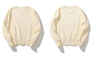 Polaire de haute qualité Logo personnalisé Pull Coton Top Vente Sweat Hommes Poids Lourd Ras Du Cou Populaire Hommes Sweat - Product Image 5