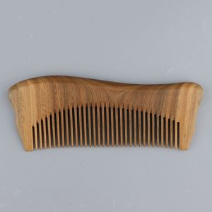 Peine de pelo de sándalo hecho a mano con logotipo láser personalizado, peine de talla de madera personalizado para salón de casa, uso de viaje, venta al por mayor, OEM ODM - Product Image 5