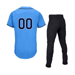 Tenue de sport unisexe de haute qualité, design personnalisé, pour baseball et softball, ensemble uniforme pour équipes et tournois, sublimé et respirant - Product Image 6