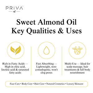 น้ำมันอัลมอนด์หวานออร์แกนิคโมร็อกโกแบบสกัดเย็น PrivaOil |   น้ำมันเครื่องสำอางบริสุทธิ์ 100% |   สินค้าพรีเมียมขายส่งและ B2B - Product Image 3