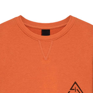 เสื้อสเวตเชิ้ตคอกลมแบบเรียบง่ายสั่งทำได้ ขายส่ง ผ้าฝ้าย 100% ทรงหลวม สไตล์เบสิก ผ้าฝ้ายผสม เสื้อสเวตเชิ้ตคอกลมผู้ชาย - Product Image 6