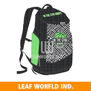 Design personnalisé extérieur hommes basket-ball football crosse Fitness sac Sport Gym Gear sac avec compartiment à chaussures 2025 - Product Image 5