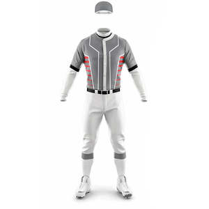 Uniforme de baseball softball respirant grande taille pour homme avec logo de l'équipe imprimé ensemble de vêtements de sport antibactériens à séchage rapide personnalisé - Product Image 5