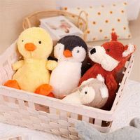 Jouets en peluche doux et amusants en coton PP écologique, animaux multi-personnages, cadeaux pour enfants et bébés, objets de collection