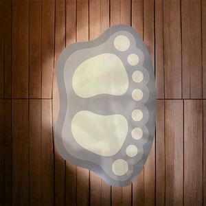 Tappeto da bagno 21x28 pollici morbido assorbente Tappetino da bagno Tappetino da bagno in stile americano ad asciugatura rapida antiscivolo per uso domestico - Product Image 5