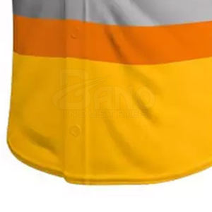 Conjunto de uniforme de béisbol y softbol de poliéster personalizable de alta calidad para adultos de talla grande, ropa deportiva transpirable con estampado Digital de secado rápido - Product Image 6