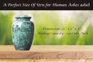 Cremation <b>Urn</b> for Human Ashes -for Large Personalized Funeral Burial for Ashes Handcrafted - for <b>Dogs</b> Ashes - Product Image 4