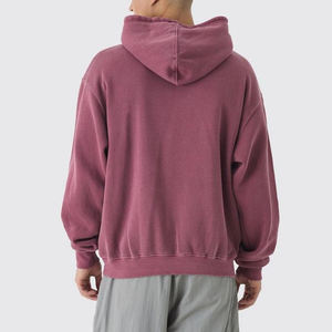 Wholesale Heavyweight Oversized <b>Men's</b> <b>Sweatshirt</b> with Custom Logo High Quality Streetwear <b>Hoodie</b> for Winter - Product Image 3