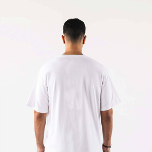 Camiseta de gran tamaño para hombre, peso pesado, 100% algodón, lavado ácido, holgado, liso, cómodo, ajuste, nueva llegada, camiseta, nueva tendencia - Product Image 4