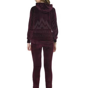 Chándal de Terciopelo Personalizado para Mujer, MOQ Bajo, Mejor Calidad, Precio Económico, Ropa Deportiva de Moda Urbana - Product Image 2