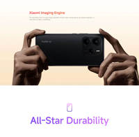 Pour Redmi Note 14 EU 5G, téléphone portable 108MP 40W 120Hz IP64, processeur Snapdragon 700 Series Octa Core, LTE, OS anglais/français, 5000mAh